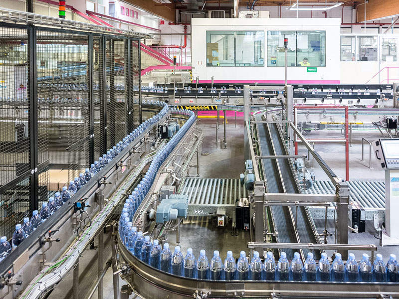 evian bottling plant tour