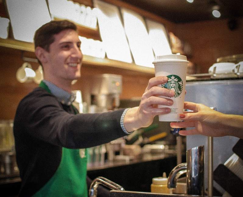 Starbucks UK launches paper cup charge trial in London