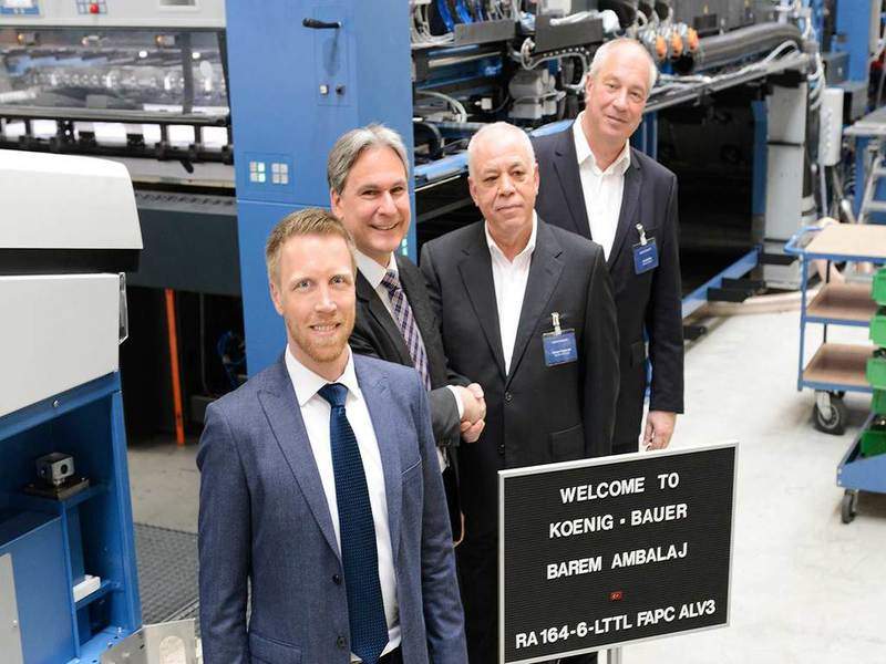 Barem Ambalaj invests in new Koenig & Bauer double-coater press