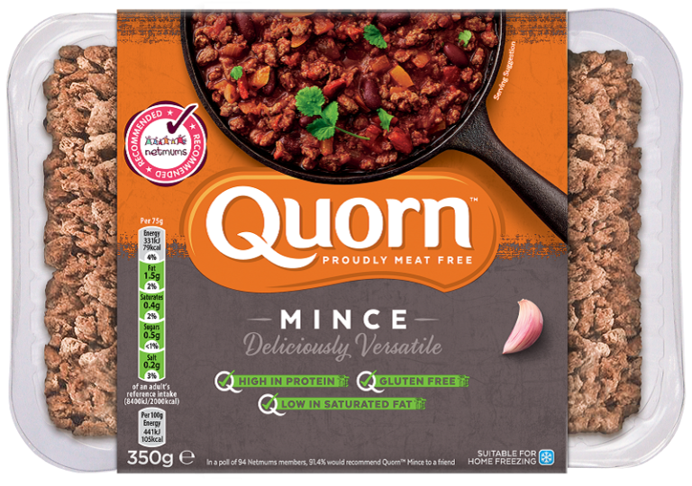 Sustainable brand Quorn eliminates 297 tonnes of nonrecyclable black