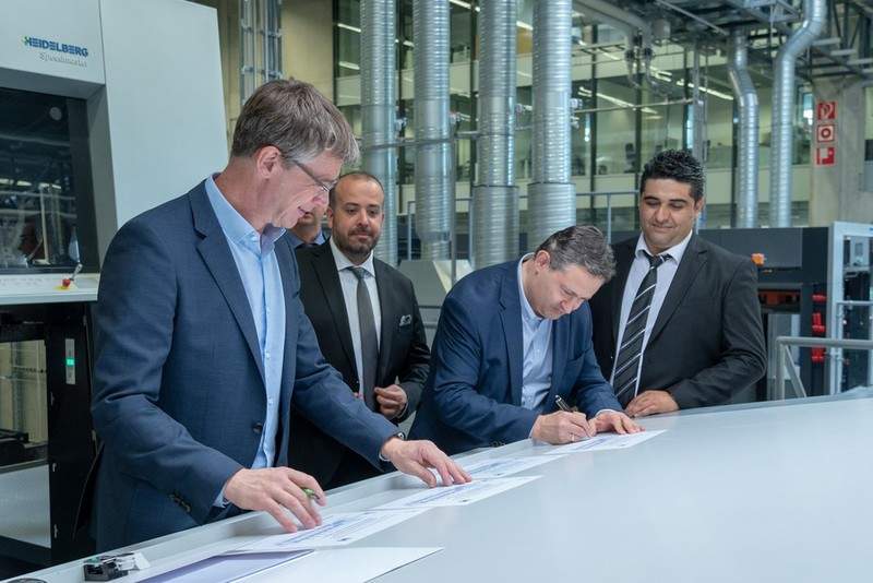 Sentez signs contract for Heidelberger’s large format press