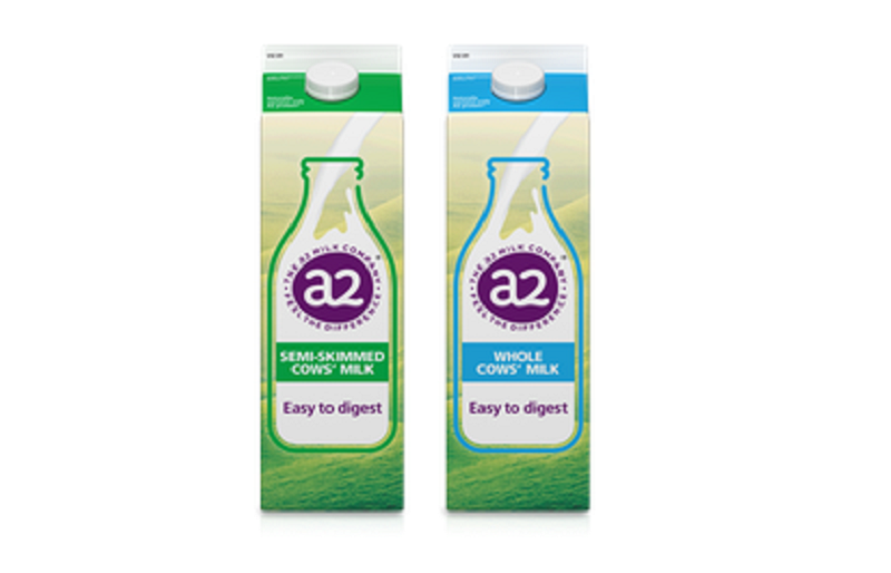 a2 Milk Pure-Pak cartons