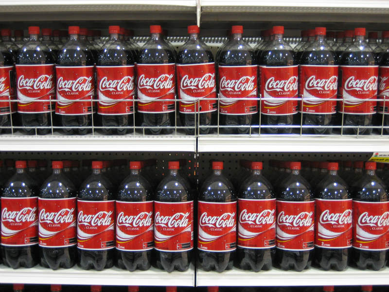 Coca-cola PET plastic
