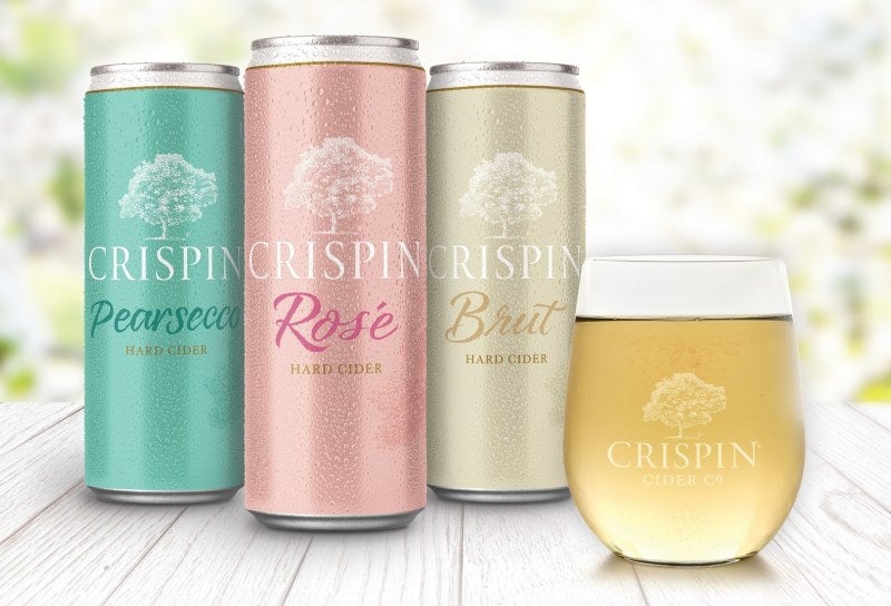 Crispin Cider introduces wine-inspired ciders in 12oz slim cans