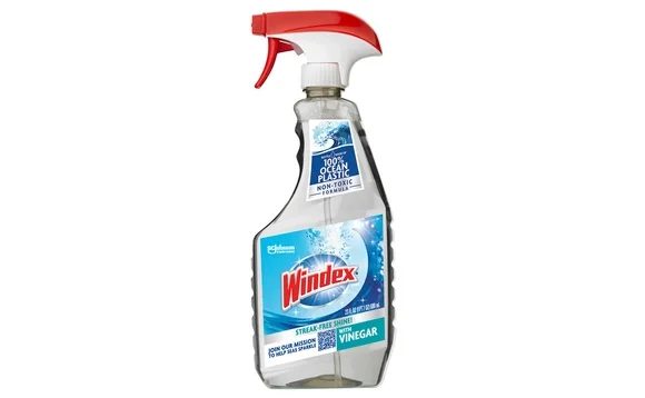SC Johnson to introduce Windex bottle made from ocean plastic
