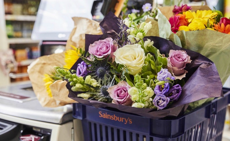 Sainsbury’s launches low-plastic fresh flower packaging trial