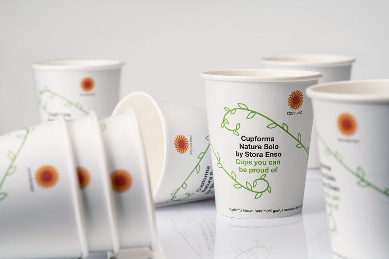 Stora Enso and Fiskeby announce success in paper cup recycling trial
