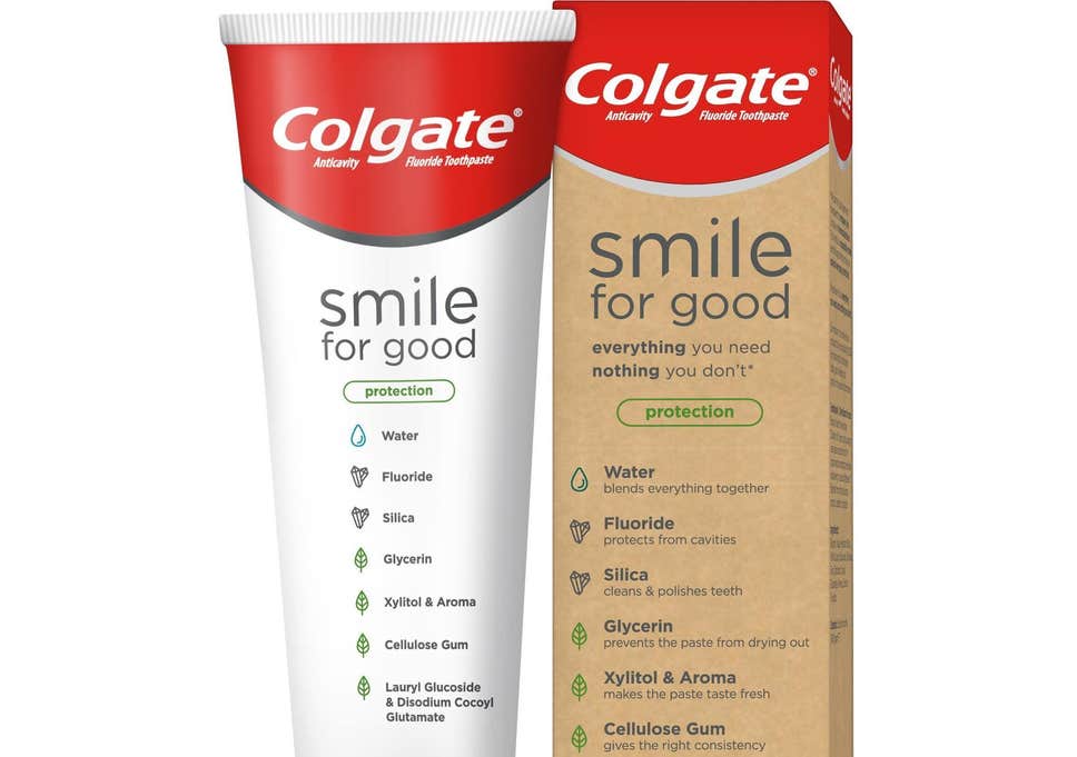 Colgate launches vegan toothpaste in fully-recyclable packaging