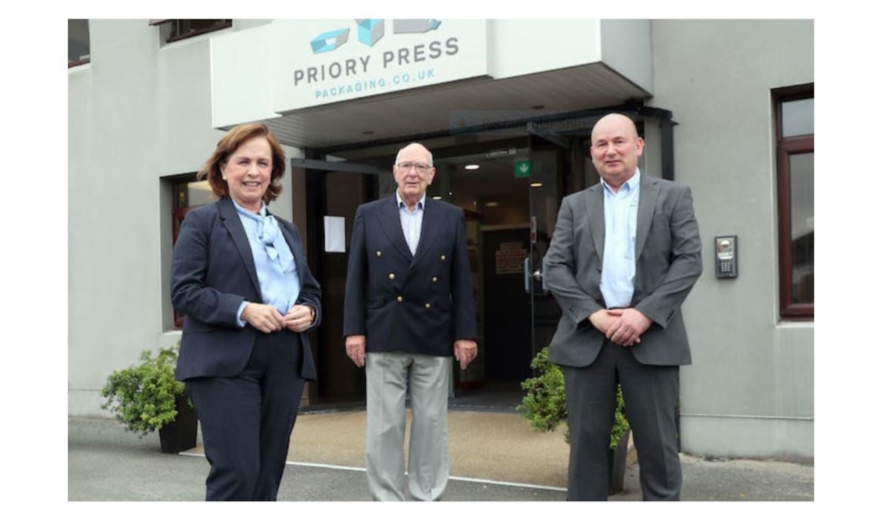 Priory Press Packaging invests over £1m in new machinery