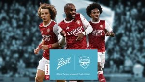 Ball Corporation launches partnership with Arsenal Football Club