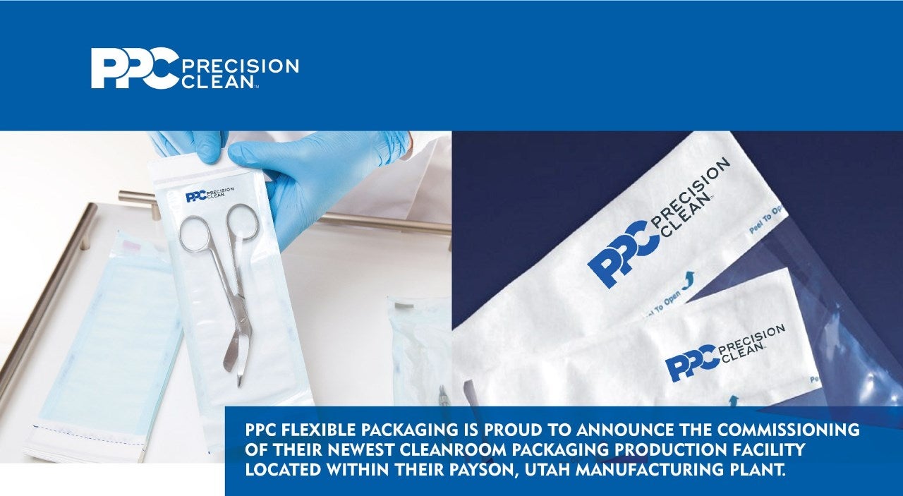 PPC commissions cleanroom packaging production facility in Utah, US