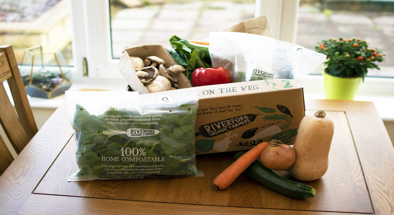 Riverford and Parkside partner for home compostable packaging solution