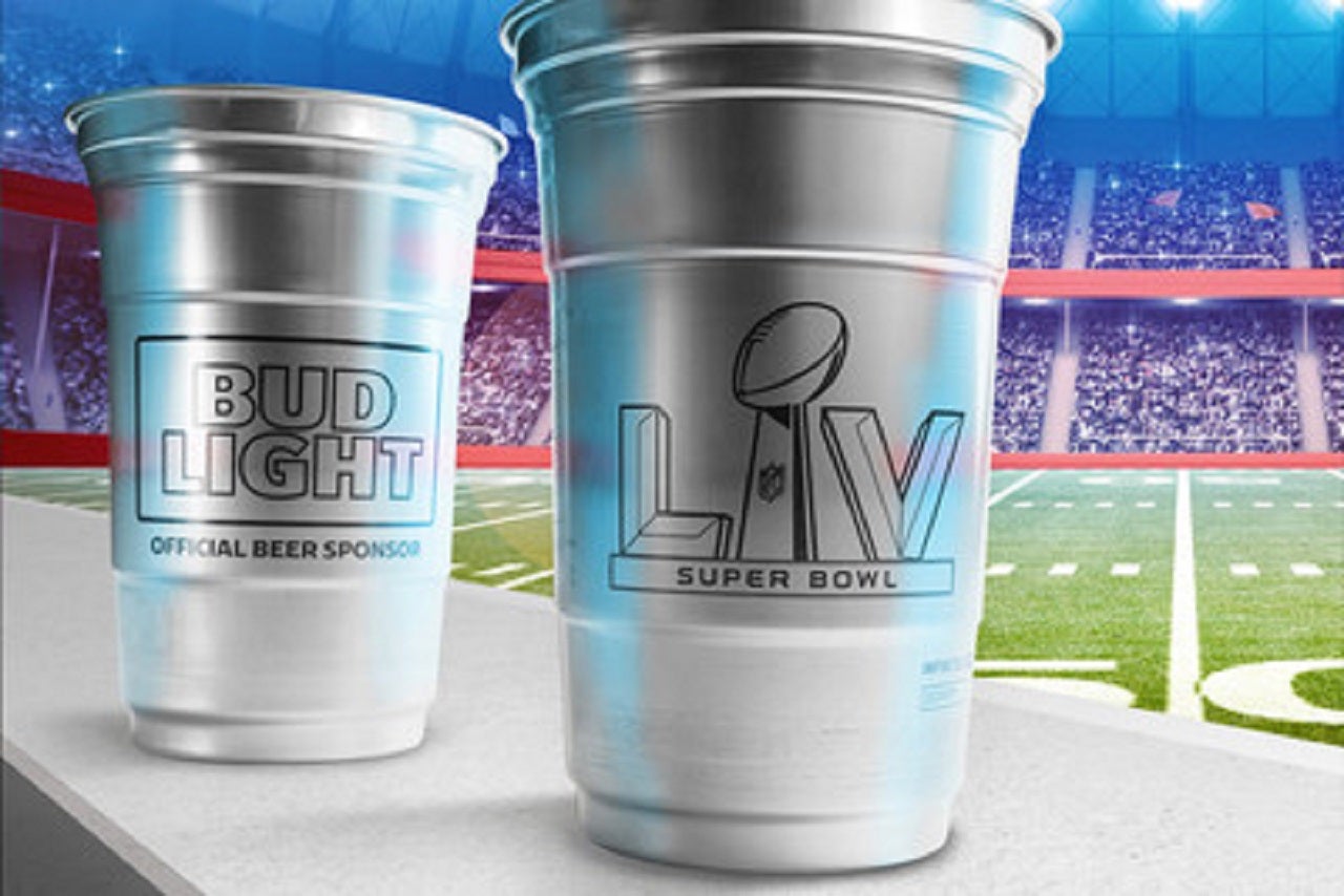 Ball, Bud Light bring infinitely recyclable aluminium cups for Big Game