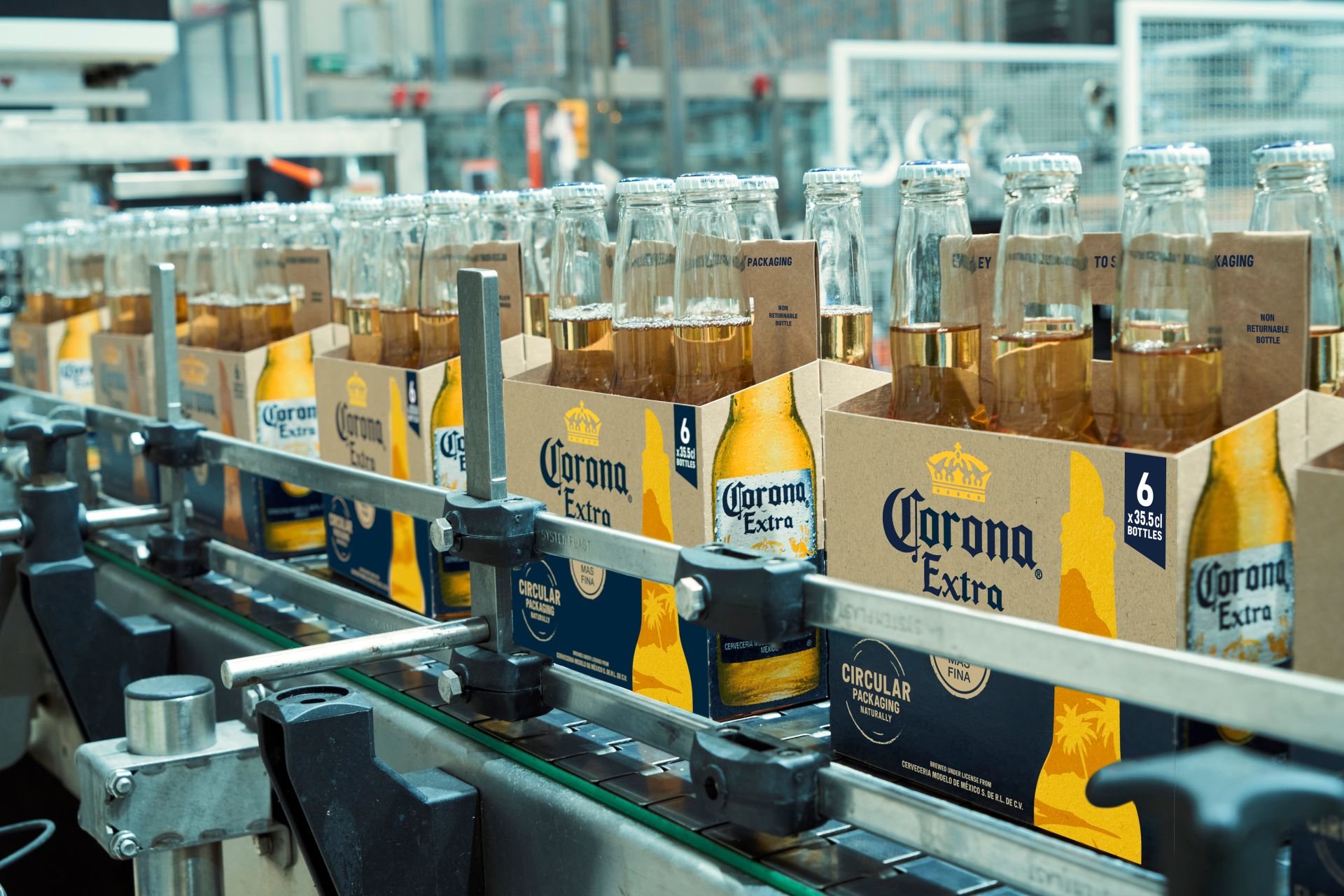 AB InBev launches barley-based packaging for Corona beer