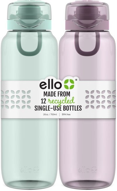 Ello and Eastman launch sustainable water bottle in US