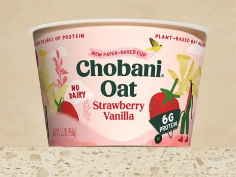 Chobani develops paper-based cup for yoghurt products