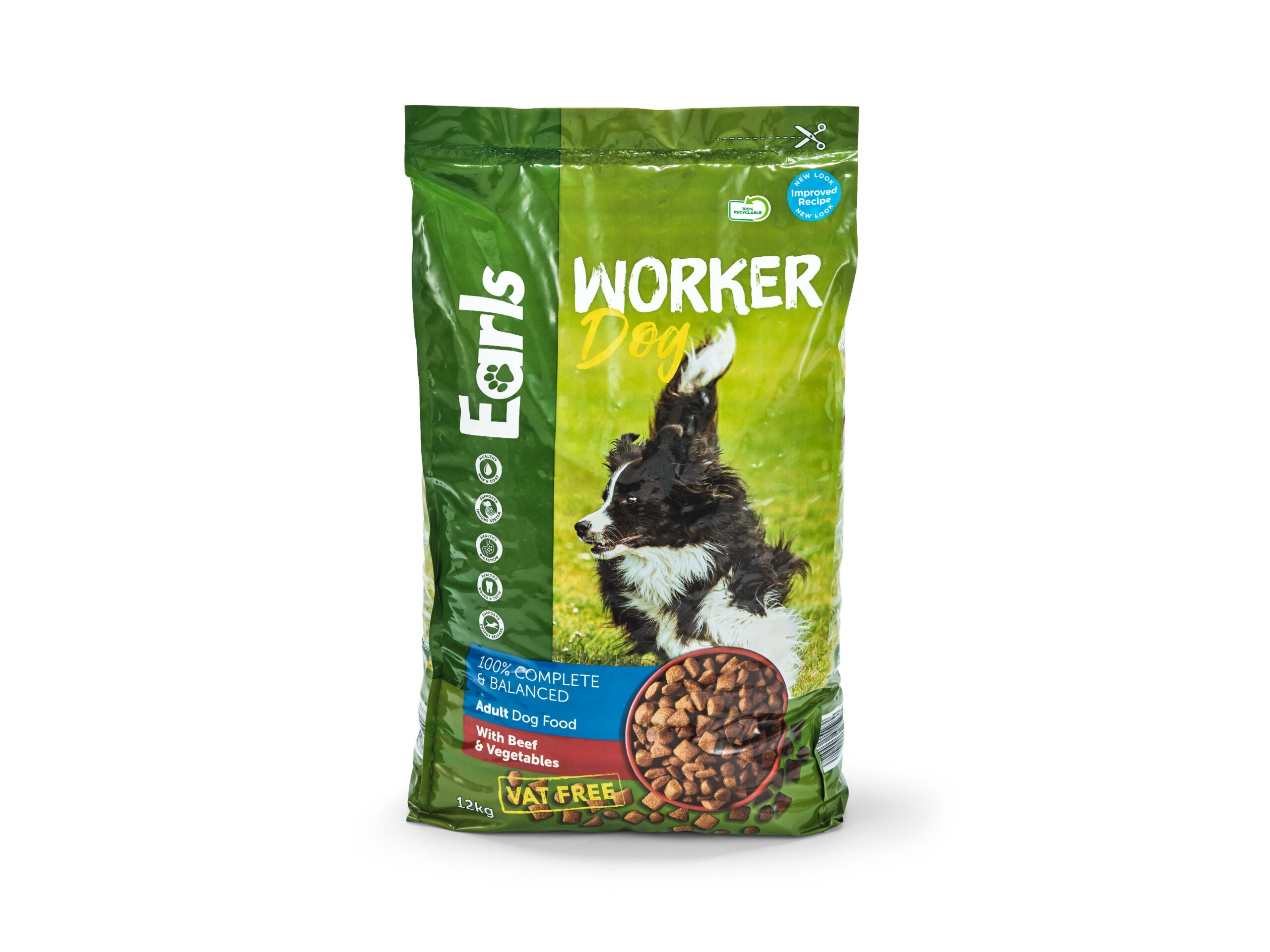 Coveris introduces recyclable PE bags for Irish Dog Food