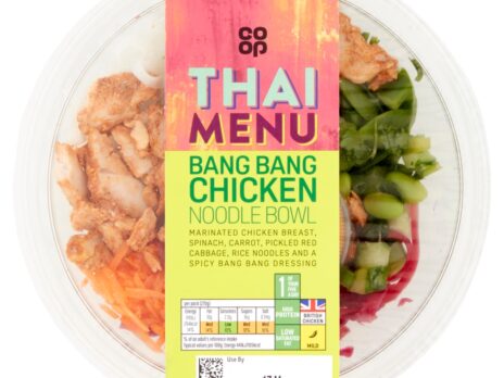 Co-op reduces packaging used for its food-to-go product range