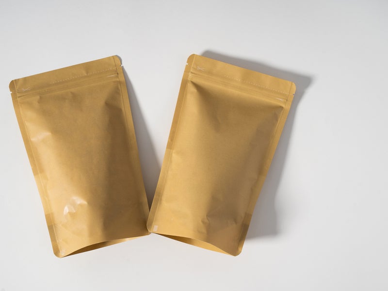 Kraft paper for flexible packaging for food