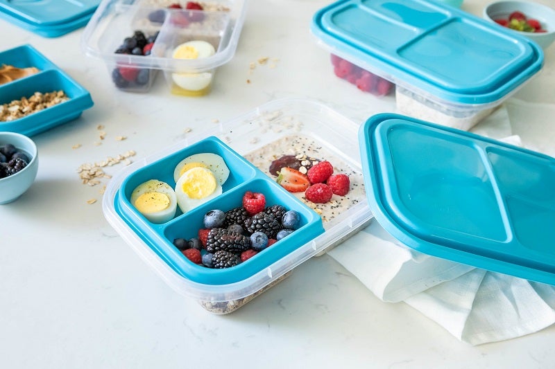 EveryWare Bento Box 3 pack Container Set, BPA Free - GoodCook