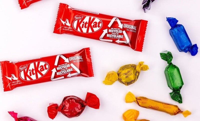 Nestlé introduces paper packaging for Quality Street and KitKat