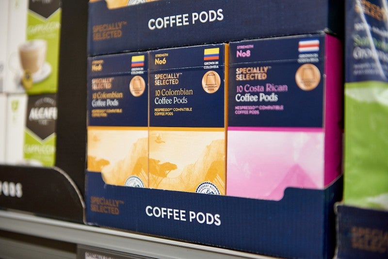 Aldi joins to coffee pods recycling