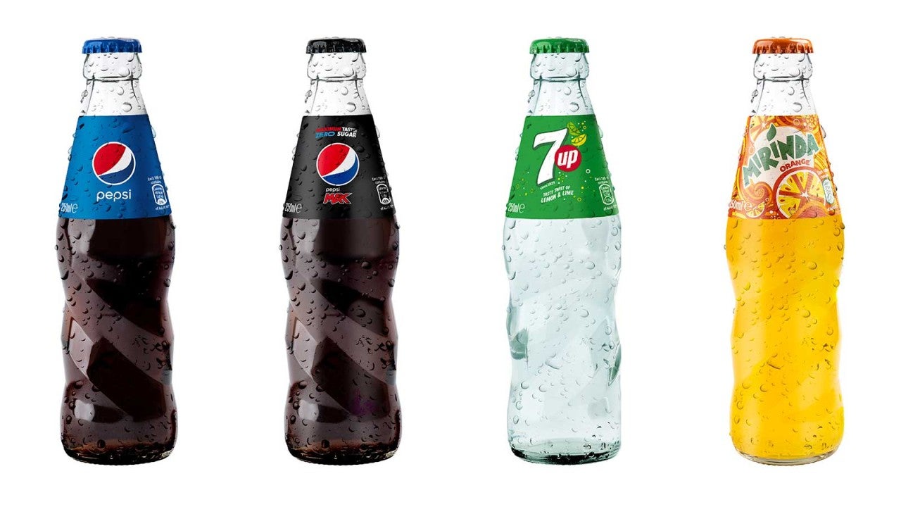 Farsons launches new refillable glass bottle for PepsiCo brands