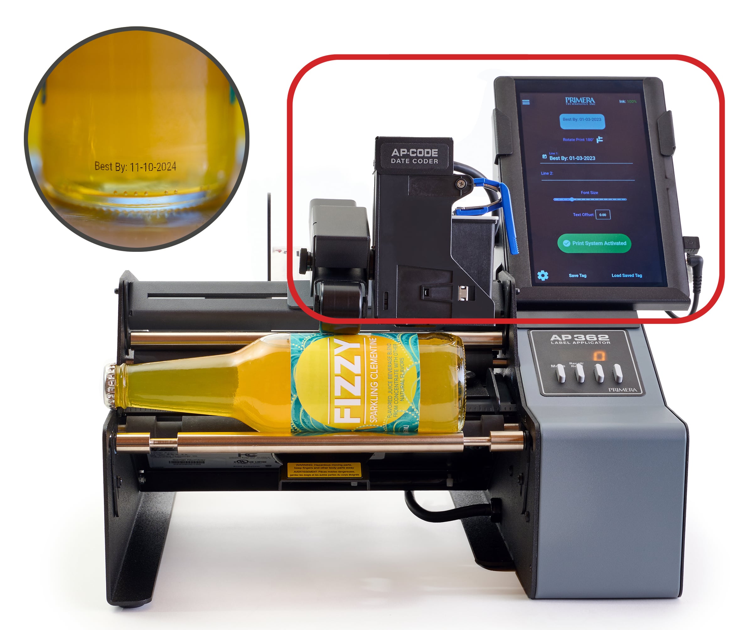 Buy AP360 Label Applicators, Bottle Labeling Machine & Label