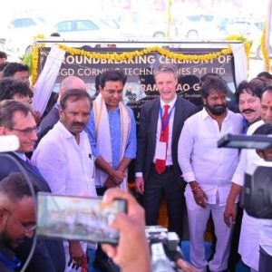 Corning and SGD Pharma's Glass Tubing Facility, Telangana, India