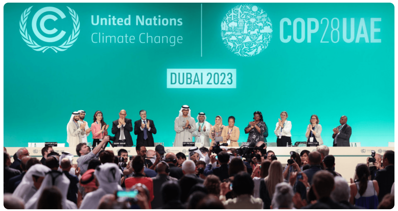 United Nations Climate Change COP 28 in Dubai UAE