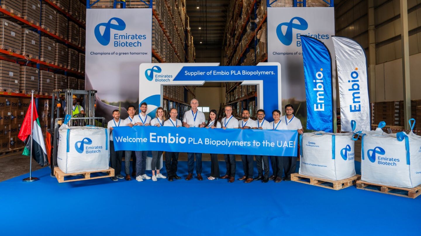 Emirates Biotech rolls out locally made PLA biopolymers in UAE 