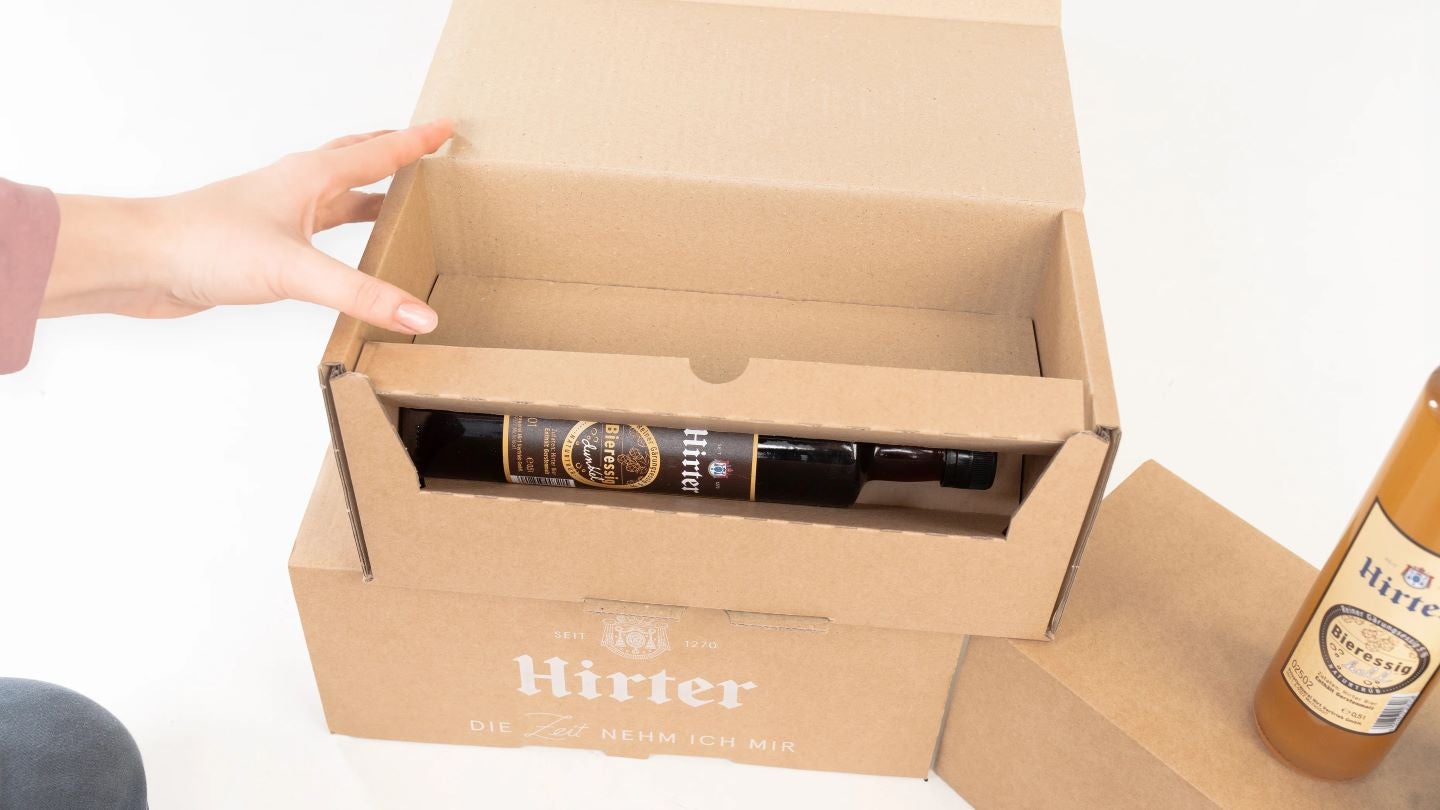 DS Smith develops recyclable bottle packaging for Privatbrauerei Hirt 