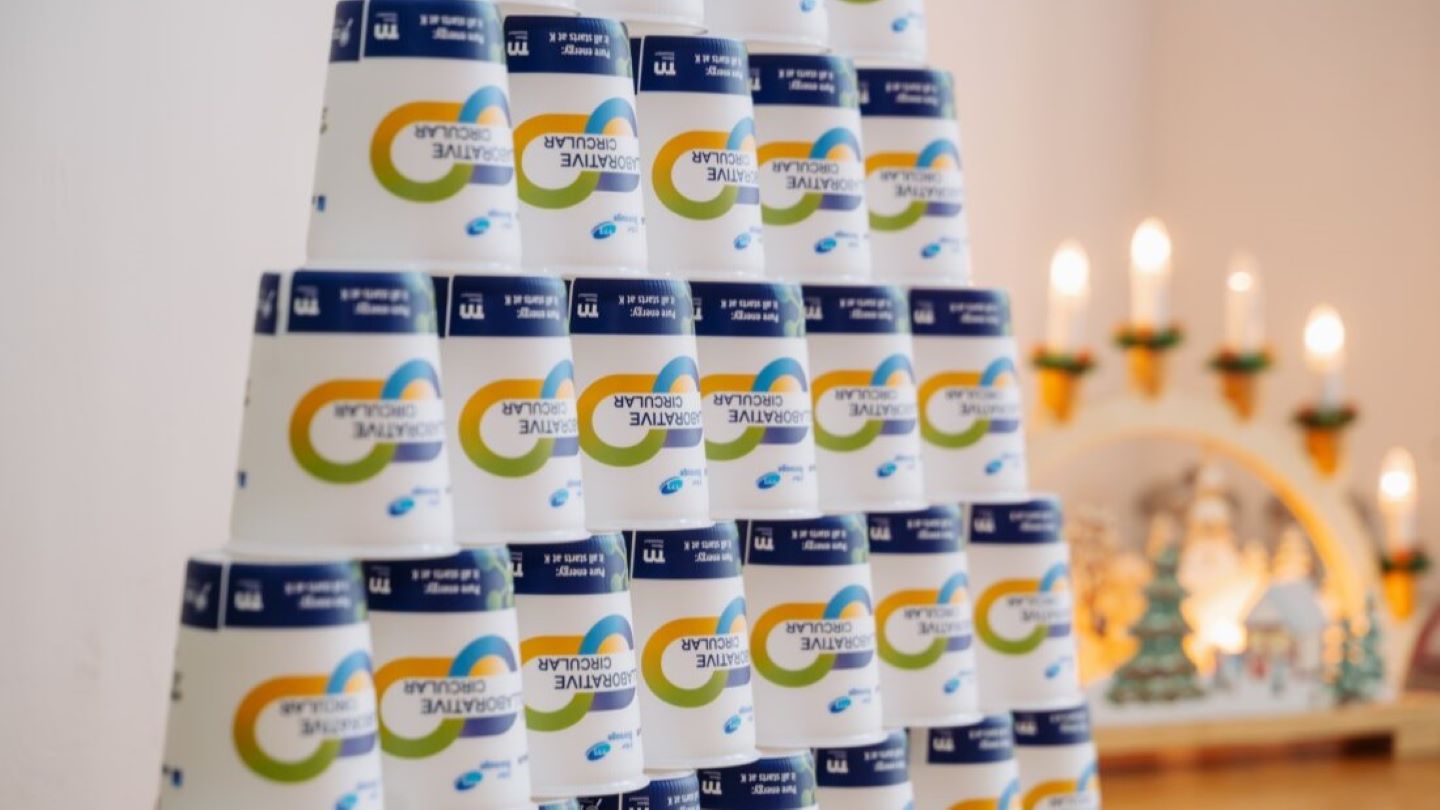 Borealis carries out reusable cup pilot project