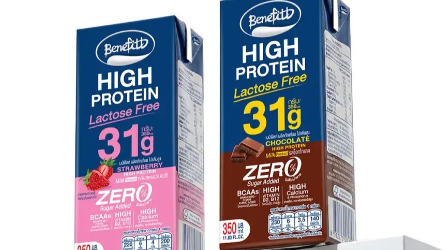 Benefitt introduces high-protein UHT milk in SIG cartons in Thailand