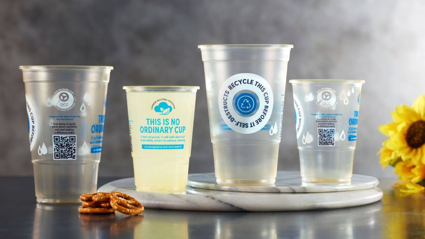 eGreen International introduces biodegradable cup in UK