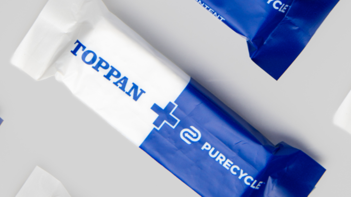 PureCycle and Toppan collaborate on recycled snack packaging