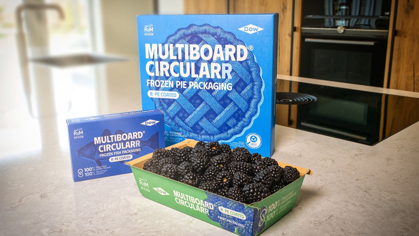 Dow and RDM Group unveil recycled food packaging solution