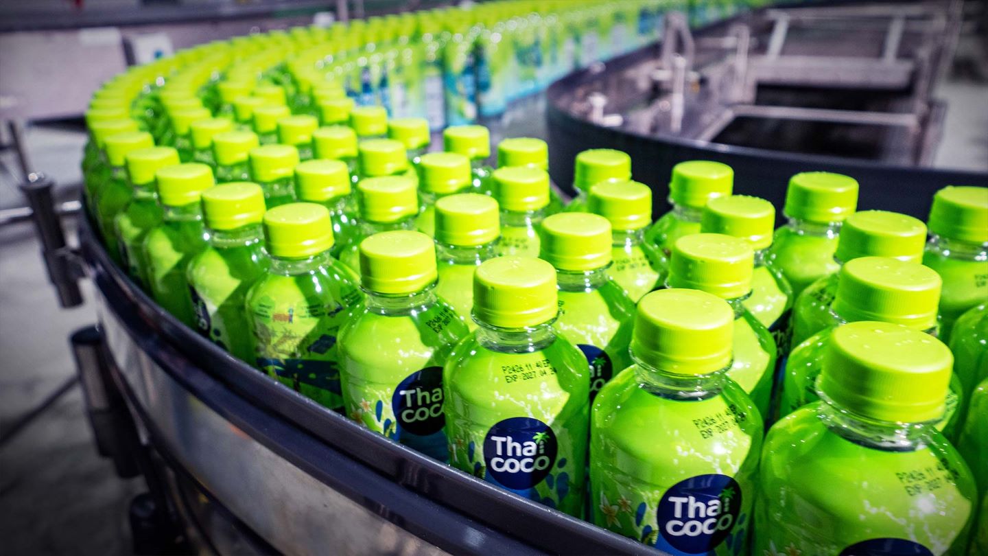 Thai Coconut adopts Sidel aseptic PET line to expand juice exports