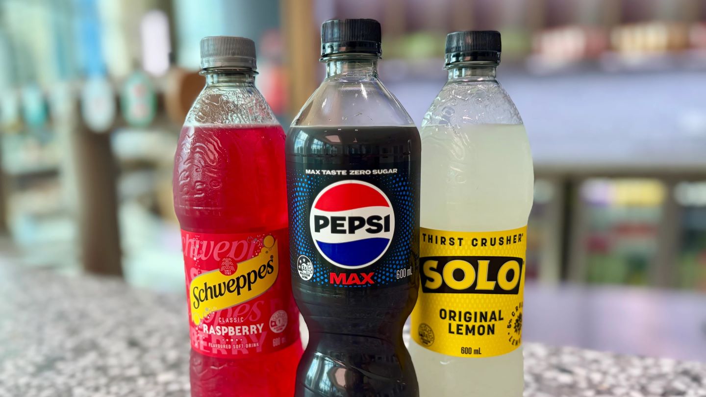 Asahi transitions entire Australian soft drink range to recycled PET