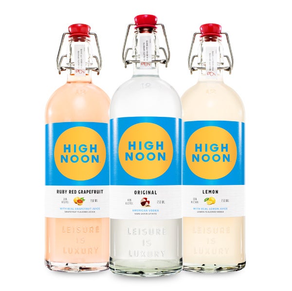 High Noon Vodka Bottles - Packaging Gateway