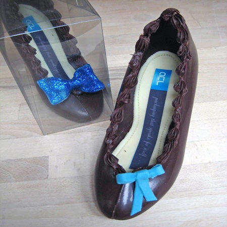 Chocolate Shoe packaging