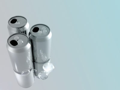Aluminium containers